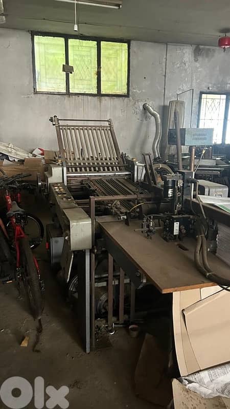 Complete Printing & Finishing Equipment for (Used) 16