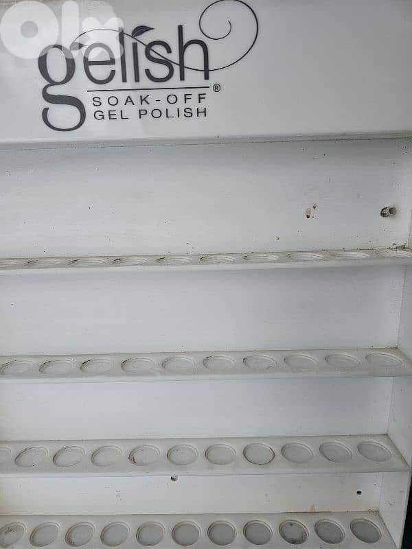 nail polish and gelish stand 2