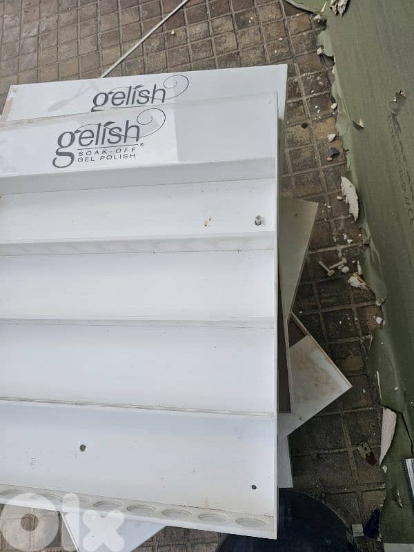 nail polish and gelish stand 4