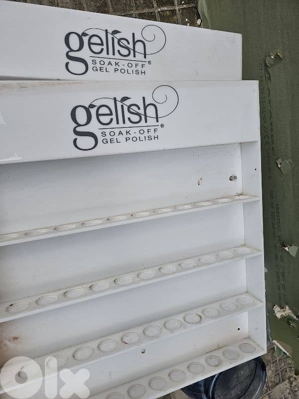nail polish and gelish stand 5