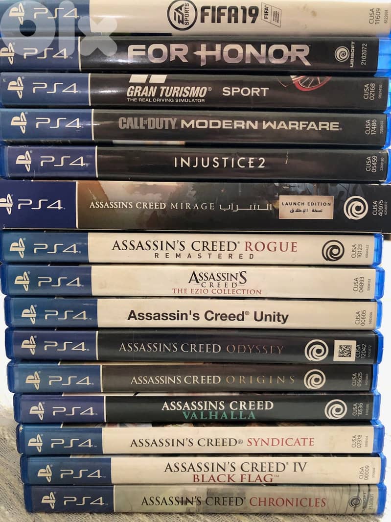 PS4 Slim 1TB, 2 Controllers, 15 Games(Full Bundle,Excellent Condition] 1