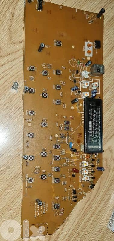 front panel display control board