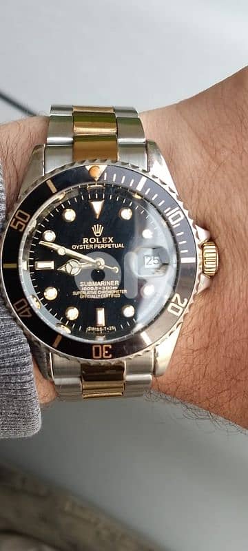 Rolex Submariner two-tone watch