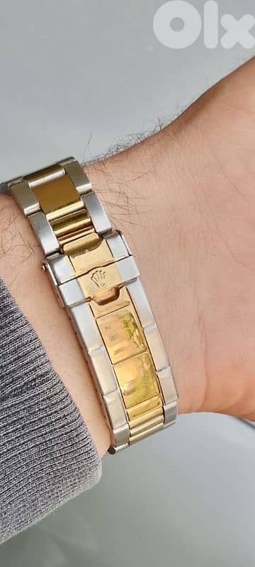 Rolex Submariner two-tone watch 1