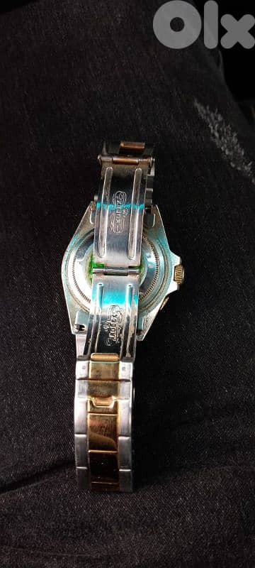 Rolex Submariner two-tone watch 4