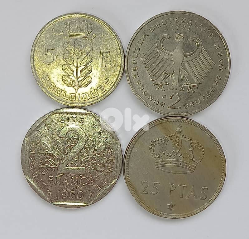 1975 Spain#1979 Germany #1980 France#1980 Belgium 1