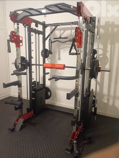 3 items/ multi-functional smith machine