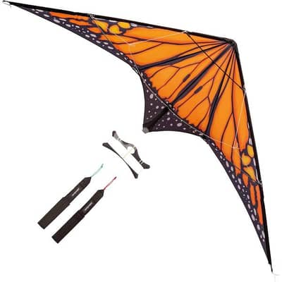 Mk2 Dual Lime Stunt Kite