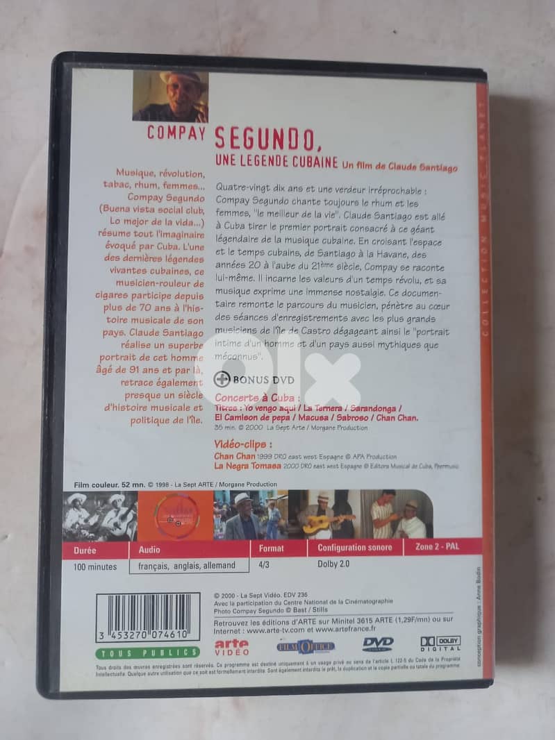 Compay Segundo a Cuban legend DVD 2