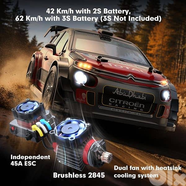 RC 1:14 Drift Car with Gyro 4