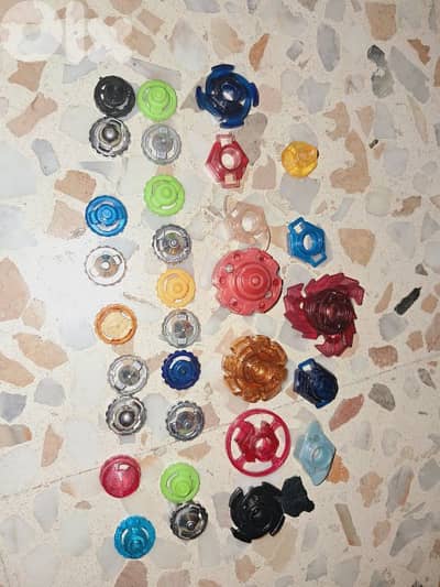 Beyblde Metal Fury Parts