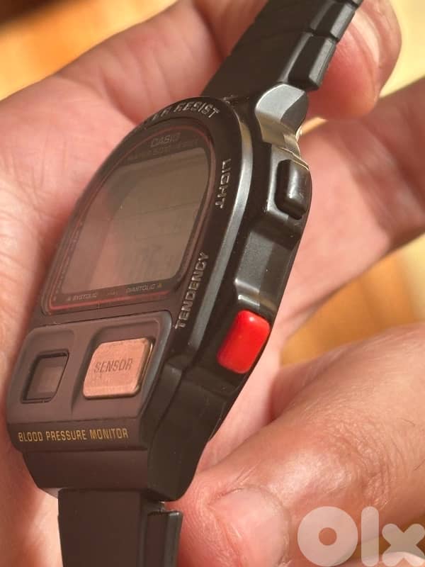 Rare Vintage 1991 Casio BP-100 -Fully Functional Blood Pressure Watch 5
