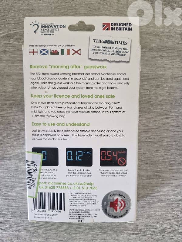 Alcohol Breathalyzer 1