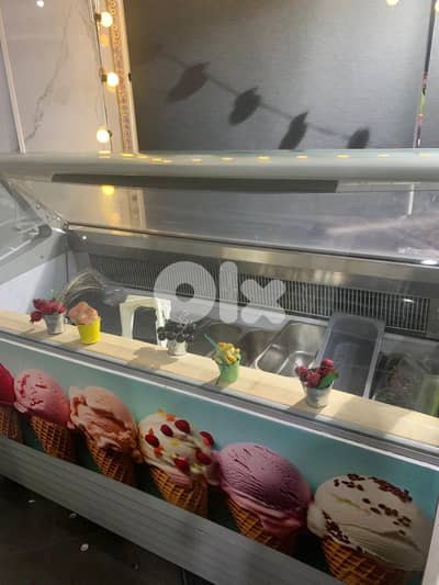 Commercial Ice Cream / Gelato Display Cabinet (Premier/Nestlé)