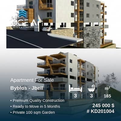 Apartment for Sale | Byblos – Jbeil #KD201004