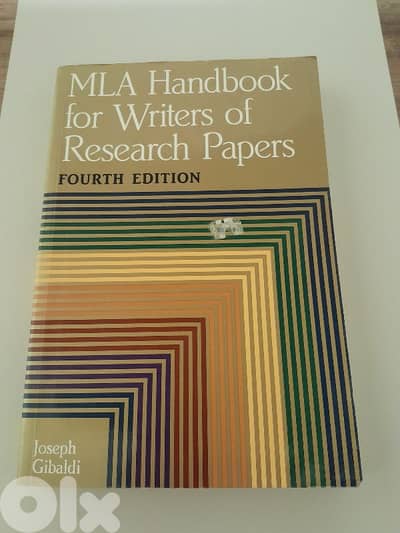 MLA handbook for writers of research papers