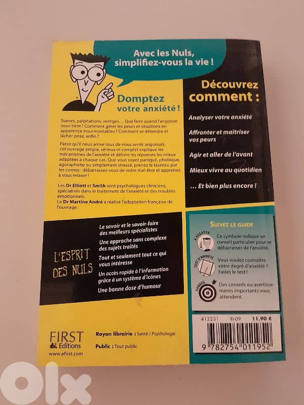 Guerir l'anxiete pour Les Nuls 1