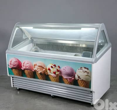 Commercial Ice Cream / Gelato Display Cabinet (Premier/Nestlé)