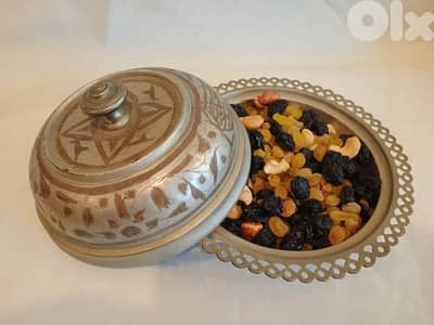 طبق عثماني أنتيك نحاس