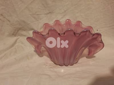 vase crystal Murano Italy original