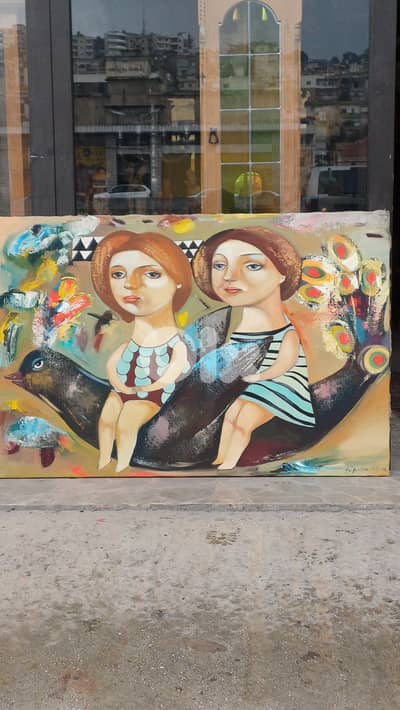 لوحة رسم زيتي روسيّة