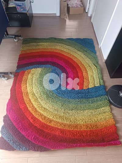 rainbow carpet
