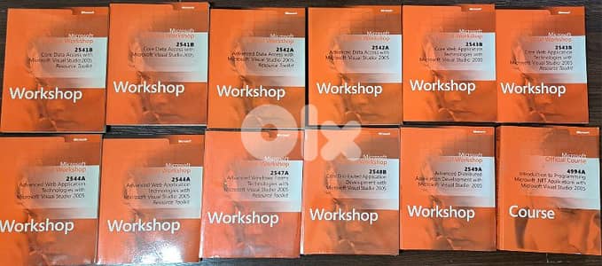 original books: Microsoft SQL server  and Microsoft Visual Studio 2005