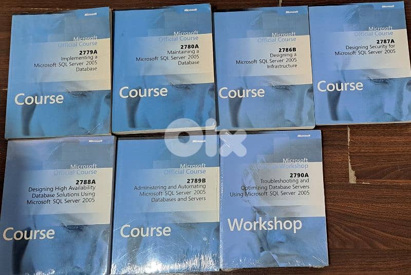 original books: Microsoft SQL server  and Microsoft Visual Studio 2005 1