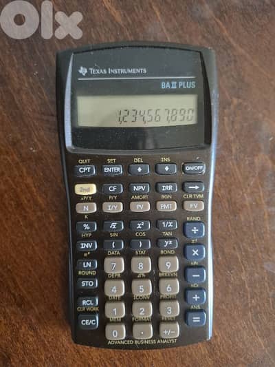 Texas Instruments BA II Plus Business Analyst