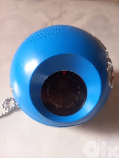 National Panasonic R-70 Sphere Panapet AM Radio Space Age 1970 Japan