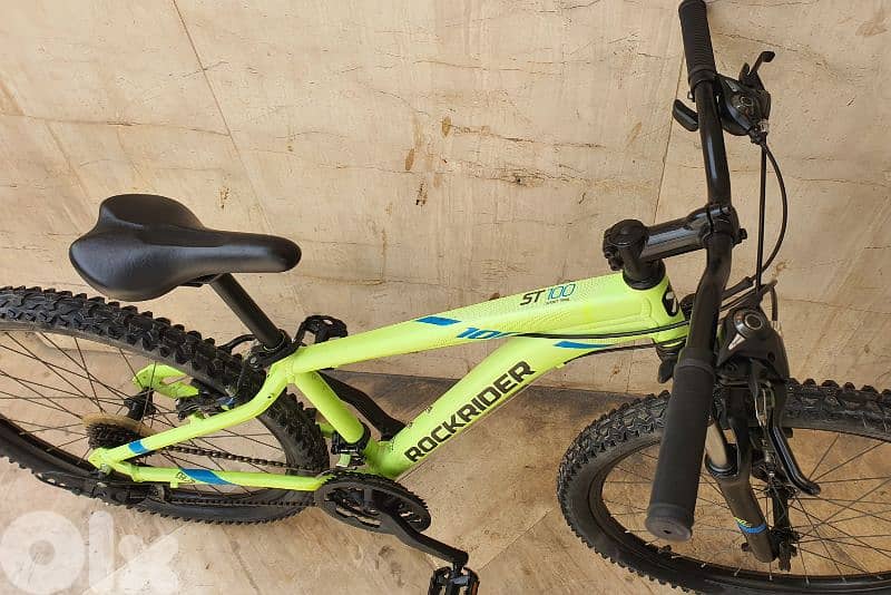 Rockrider ST100 26"  size XSMALL full Aluminium 1