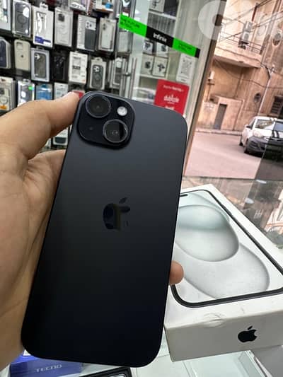 iphone 15  128g black like new