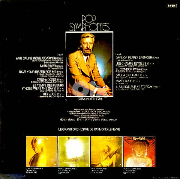 Raymond Lefèvre – Pop Symphonies ( LP ) 1