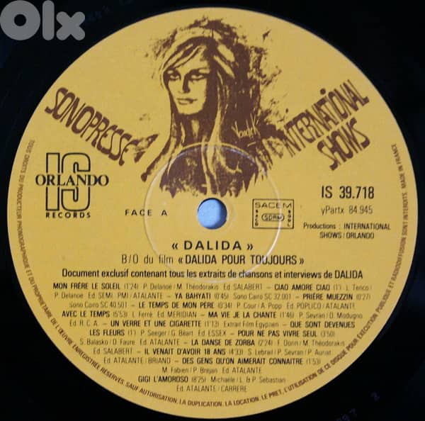 Dalida – Dalida Pour Toujours (LP) 2