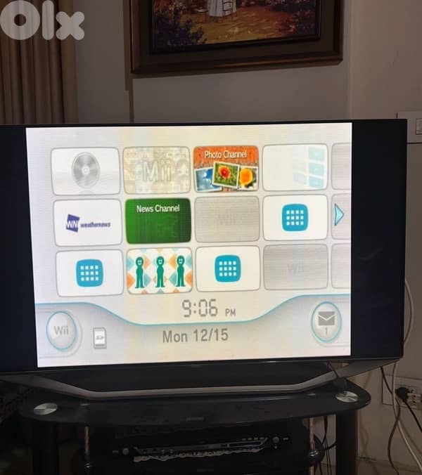 Nintendo Wii (Original RVL-001) GameCube Compatible Console Bundle-USA 1