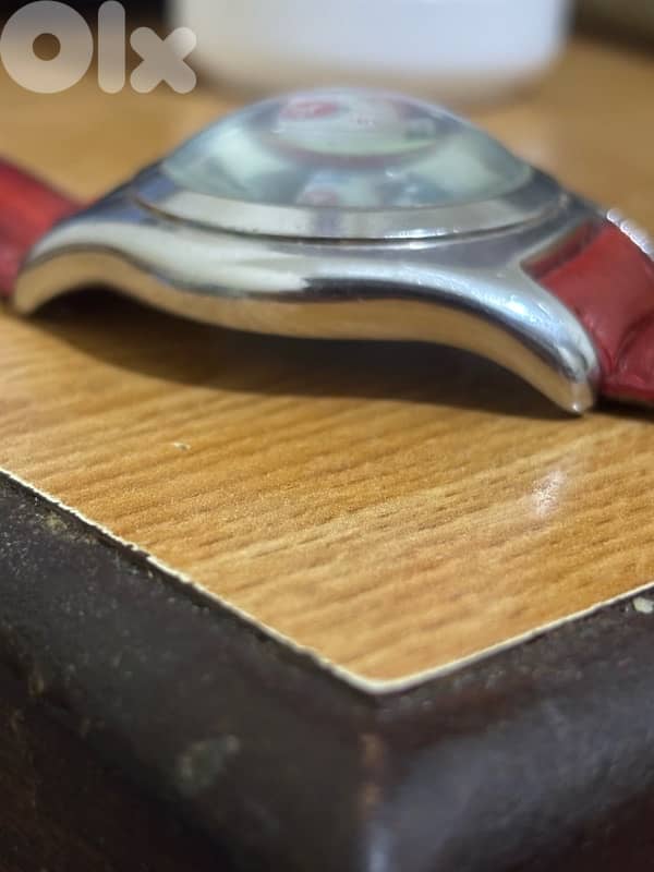 Corum Bubble Style Automatic Watch – Exhibition Back – Red Dial 3