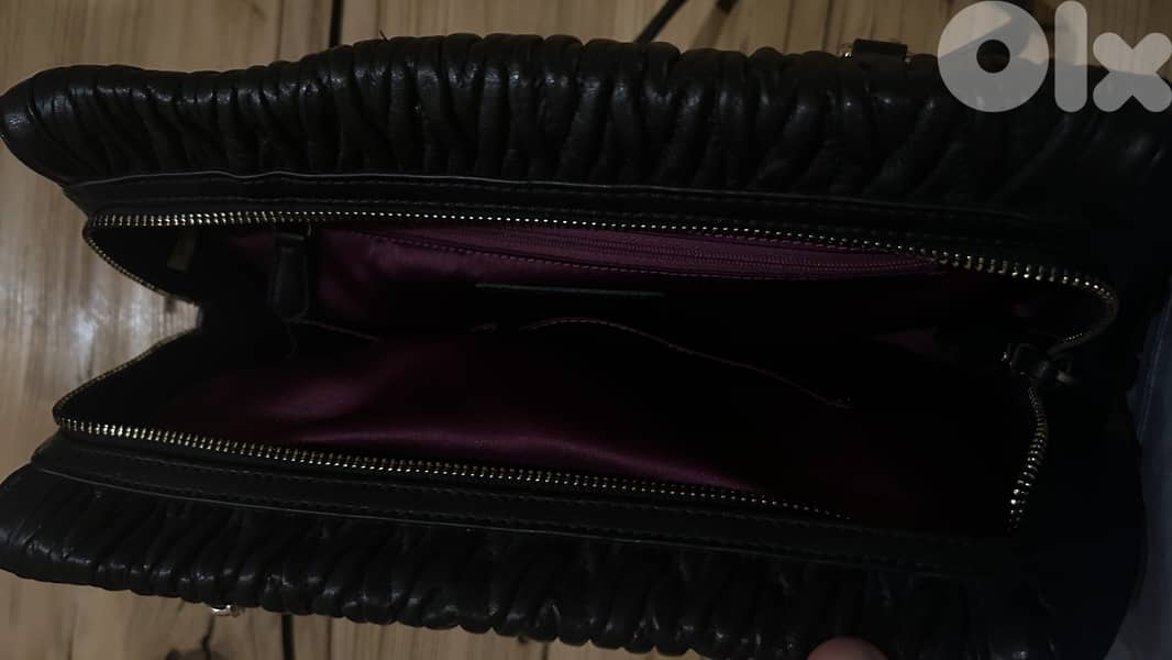 Coach Black Gathered Twist Leather Madison 3