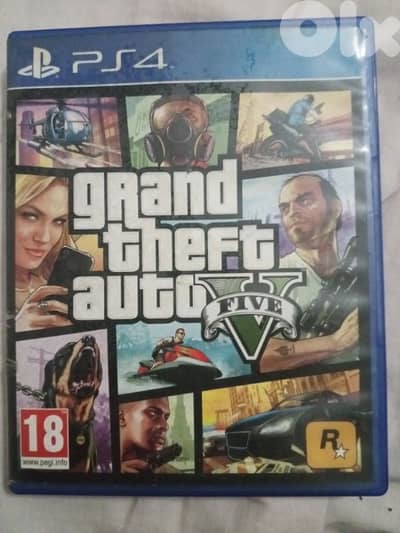 GTA 5 CD FOR PS4