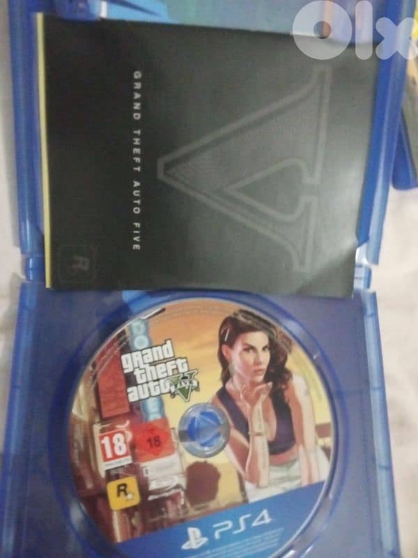 GTA 5 CD FOR PS4 1