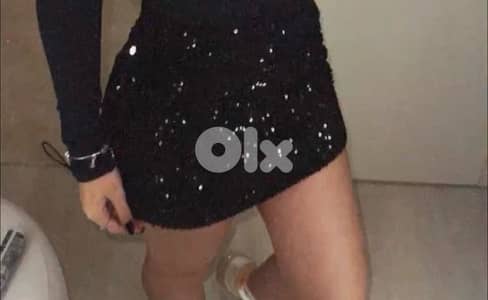 Sequin skirt