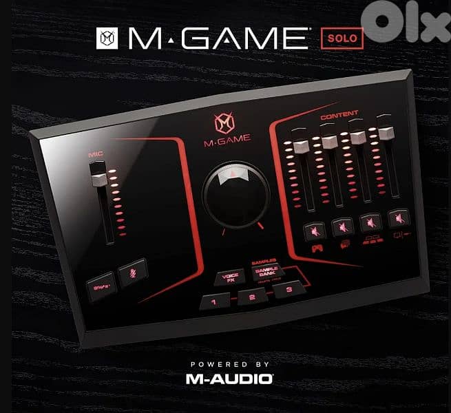 M-GAME Solo USB Audio Interface Mixer  Streaming and Gaming & XLR Mic 7