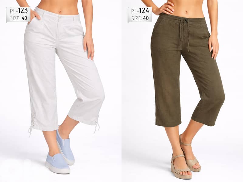 Collection of European Ladies' Capri PANTs 8
