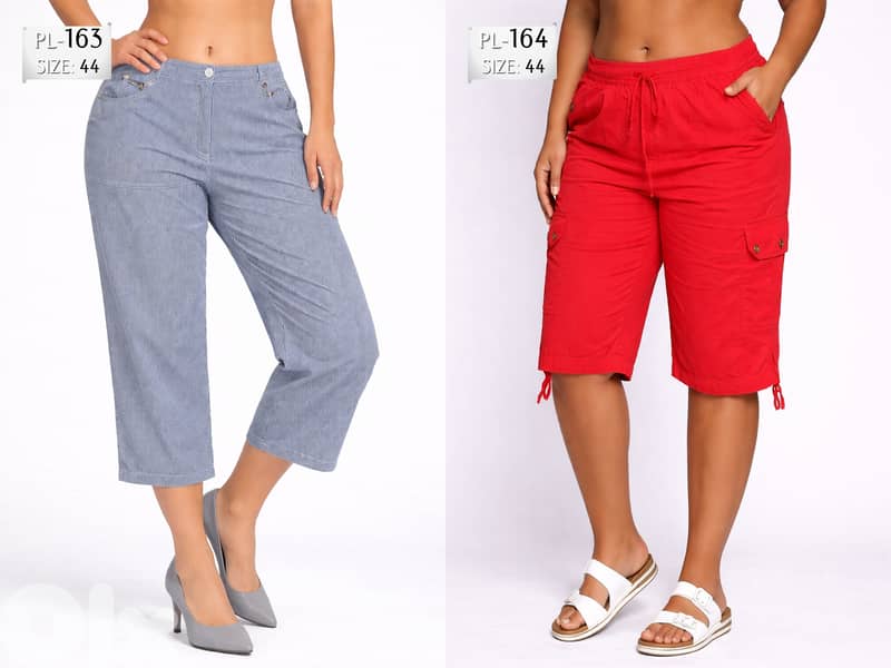 Collection of European Ladies' Capri PANTs 17