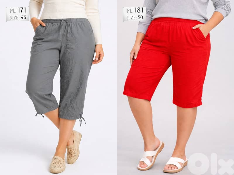 Collection of European Ladies' Capri PANTs 18