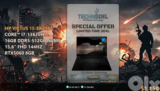 HP VICTUS 15-FA2787 i7 RTX5060