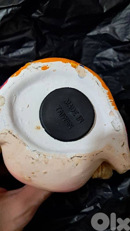 Ceramic upside down clown piggy bank 4