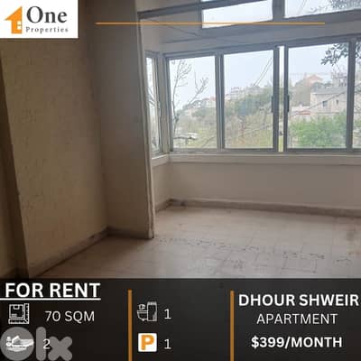 APARTMENT FOR RENT IN DHOUR SHWEIR