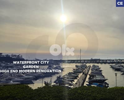 Waterfront City/ Garden/ High end Modern Renovation/Dbaye REF#CE132141