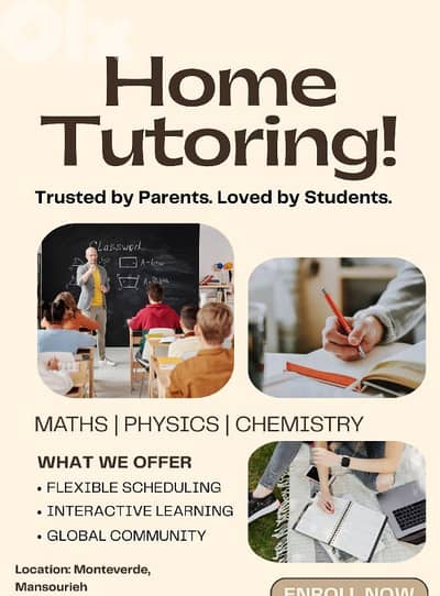 private lessons in math and physics