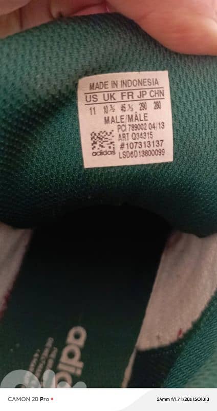 adidas genuine barely used 3